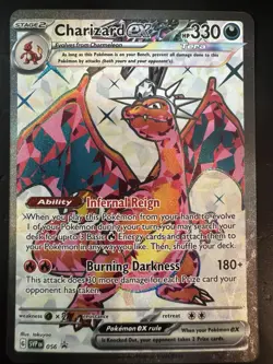 Charizard ex SVP 056 Pokemon Scarlet Violet Promo Full Art Card NM - Image 1