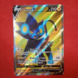LUXRAY V 168/189 LP FULL ART ULTRA RARE HOLO ASTRAL RADIANCE POKEMON CARD TCG - Image 1