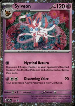 Sylveon - (Cosmos Holo) Holo Promo SV: Scarlet & Violet Promo Cards 172 NM - Image 1