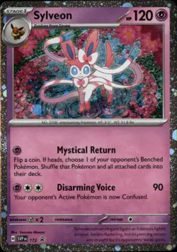 Sylveon - (Cosmos Holo) Holo Promo SV: Scarlet & Violet Promo Cards 172 NM - Image 1