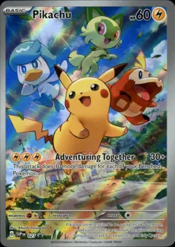 Pikachu - Holo Promo SV: Scarlet & Violet Promo Cards 027 NM - Image 1
