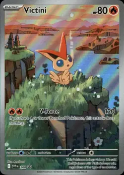 Victini Holofoil Promo SV: Scarlet & Violet Promo Cards 208 NM - Image 1