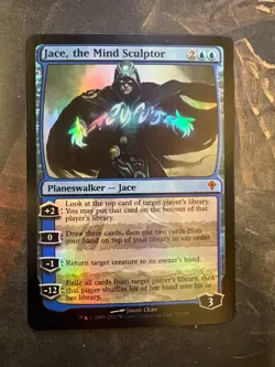 *** FOIL Jace, the Mind Sculptor *** NM-Mint - Worldwake - MtG Magic - Image 1