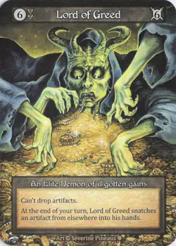 Lord of Greed, Sorcery: Gothic, Normal, Elite - Image 1