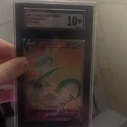 Pokemon Serperior V Silver Tempest Ultra Rare Holo SGC 10 Graded Card 2022 - Image 5