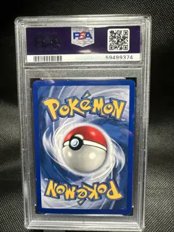 PSA 5 1999 POKEMON GAME BASE SET #7 HITMONCHAN-HOLO - Image 2