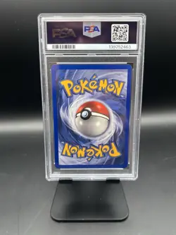 2001 Togepi Black Star promo Pokemon League #30 PSA 8 - Image 2