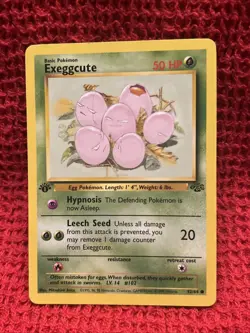 Exeggcute 52/64 1st Edition Lot Jungle - LP/VLP - Pokemon Vintage 1999 WOTC - Image 1