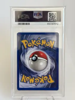Pokemon Pikachu Yellow Cheeks Base Set Shadowless #58 PSA 9 Mint - Image 2