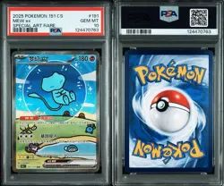 2025 Pokemon Collect 151 S. Chinese Mew ex 191/151 SAR PSA 10 - Image 3