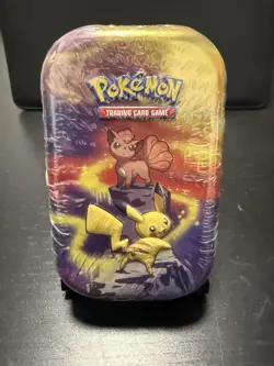 Pokemon TCG Kanto Power Mini Tin B19 2019 [ Pikachu Vulpix Edition ] NEW - Image 1