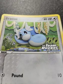 Pokemon Team Rocket Returns Dratini Stamped Reverse Holo 52/109 NEAR MINT - Image 2