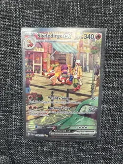 Pokemon Skeledirge ex 258/193 Paldea Evolved Special Illustration Rare Holo 340. - Image 1