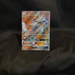 Pokemon TCG Lycanroc GX Burning Shadows 136/147 Holo Full Art - Image 3