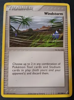 Pokemon - Windstorm 85/100 - EX Crystal Guardians - Vintage 2006 - LP/MP - Image 1