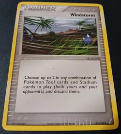 Pokemon - Windstorm 85/100 - EX Crystal Guardians - Vintage 2006 - LP/MP - Image 2
