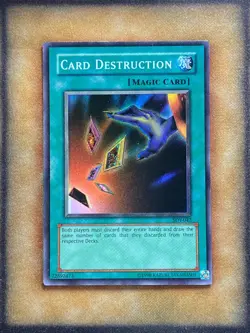 Yugioh Card Destruction SDY-042 Super Rare LP - Image 1