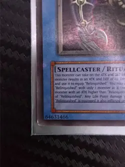 Yugioh: Relinquished (Ultra Rare) MRL-029 LP (front) / LP/MP (back) - Image 2