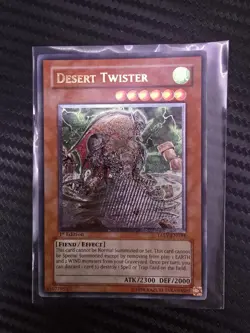 Yugioh: 1st Edition Desert Twister (Ultimate Rare) TAEV-EN034 NM - Image 1