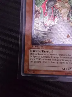 Yugioh: 1st Edition Desert Twister (Ultimate Rare) TAEV-EN034 NM - Image 2