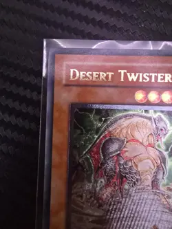 Yugioh: 1st Edition Desert Twister (Ultimate Rare) TAEV-EN034 NM - Image 3