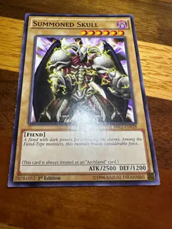 Summoned Skull MIL1-EN028 1st Edition Common PL + BONUS - Image 1