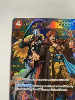 Kid & Killer - EB01-003 (SP)R from One Piece OP-14 The Azure Sea's Seven Foil NM - Image 2