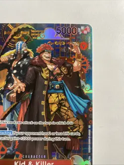Kid & Killer - EB01-003 (SP)R from One Piece OP-14 The Azure Sea's Seven Foil NM - Image 3