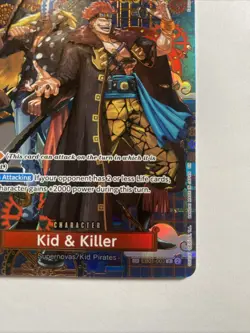 Kid & Killer - EB01-003 (SP)R from One Piece OP-14 The Azure Sea's Seven Foil NM - Image 4