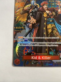 Kid & Killer - EB01-003 (SP)R from One Piece OP-14 The Azure Sea's Seven Foil NM - Image 5