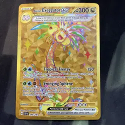 Alolan Exeggutor ex 248/191 Sv08: Surging Sparks Holo Pokemon Card - Image 1