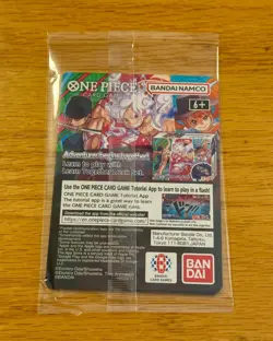 One Piece Monkey D. Luffy US College Basketball SEALED Promo Card RUTGERS - Image 2