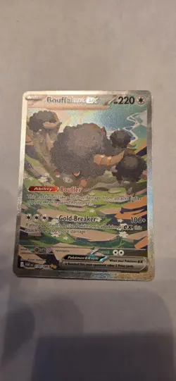 POKEMON TCG S&V White Flare BOUFFALANT EX SIR Special Illustration Card 170/086 - Image 1
