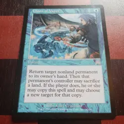 Mtg Chain of Vapor LP Onslaught Magic the Gathering Vintage Card - Image 1