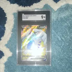 Pokemon Lugia V Silver Tempest Ultra Rare Holo SGC 9 Graded Card 2022 - Image 2