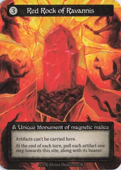 Red Rock of Ravannis, Sorcery: Gothic, Normal, Unique - Image 1