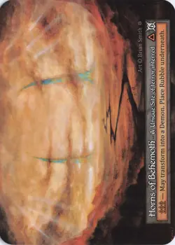 Horns of Behemoth, Sorcery: Gothic, Normal, Unique - Image 1