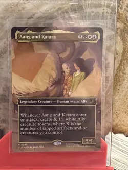 Aang and Katara (Borderless) Avatar: The Last Airbender: Eternal-Legal Regular - Image 1