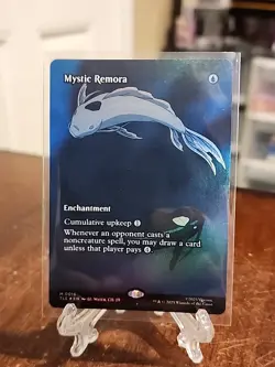 FOIL MTG Avatar The Last Airbender: Eternal-Legal: Mystic Remora Borderless FOIL - Image 1