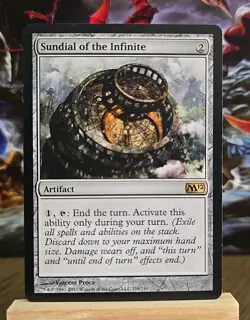 Sundial of the Infinite | Lightly Played LP Magic 2012 M12 Rare Magic MtG - Image 1