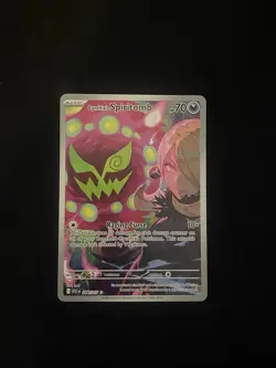 2026 Pokemon Ascended Heroes Cynthia's Spiritomb #244/217 NM Illustration Rare - Image 1