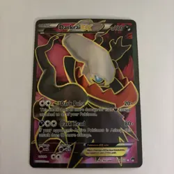 Pokemon Darkrai EX Full Art XY Breakpoint 118/122 Ultra Rare Card NM Condition - Image 2