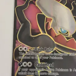 Pokemon Darkrai EX Full Art XY Breakpoint 118/122 Ultra Rare Card NM Condition - Image 3