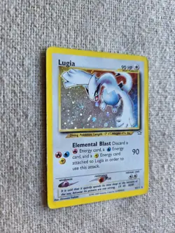 Lugia 9/111 Neo Genesis Pokemon TCG Hyperbeam Cosmos Holo [MP]. Use "SAVEYAY" - Image 2