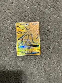 Pokemon TCG Solgaleo GX Sun & Moon: Ultra Prism 173/156 Holo Secret Rare - Image 1