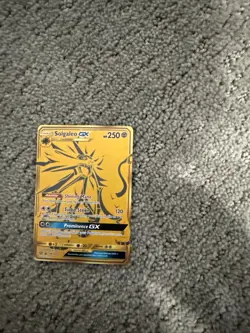Pokemon TCG Solgaleo GX Sun & Moon: Ultra Prism 173/156 Holo Secret Rare - Image 2