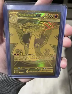 Pokemon Mega Charizard X ex Phantasmal Flames 130/094 Holo EX 360HP - Image 1