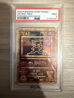2000 Pokemon Game Promo Ancient Mew Movie PSA 9 - Image 1
