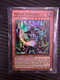 Yugioh: 1st Edition Chaos Sorcerer (Super Rare) LCYW-EN248 NM - Image 1
