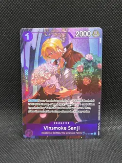 One Piece TCG - Vinsmoke Sanji Treasure Rare Alt Art OP10-063 (OP12 TR) - Image 1